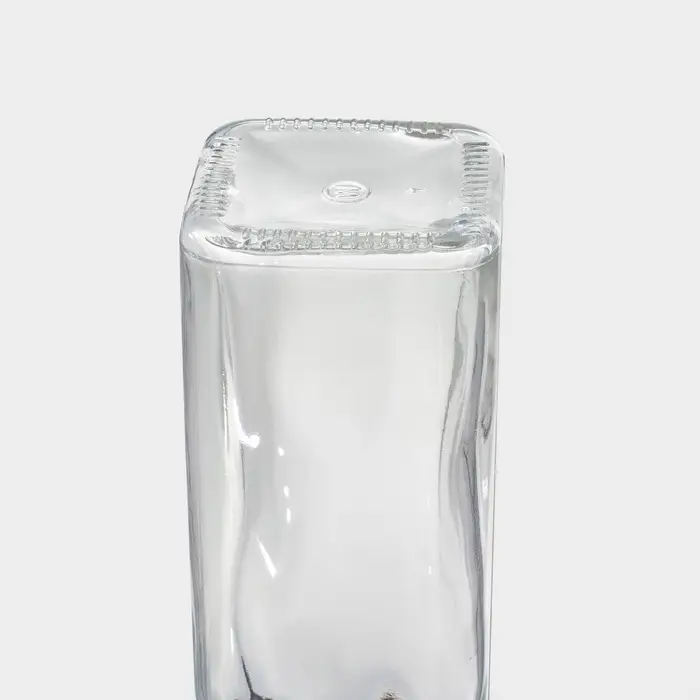 Бутылка для соусов и масла Доляна &laquo;Парфе&raquo;, 350 мл, 5.5&times;16 см, с пробковой крышкой, стекло, прозрачная