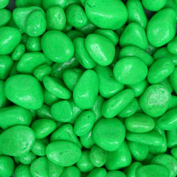 Грунт декоративный, флуоресцентный, зеленый, фр. 5-10 мм, 350 г Грунт декоративный, флуоресцентный, зеленый, фр. 5-10 мм, 350 г