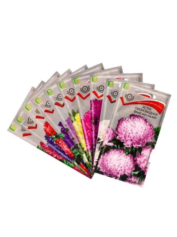 Набор семян цветов Астра