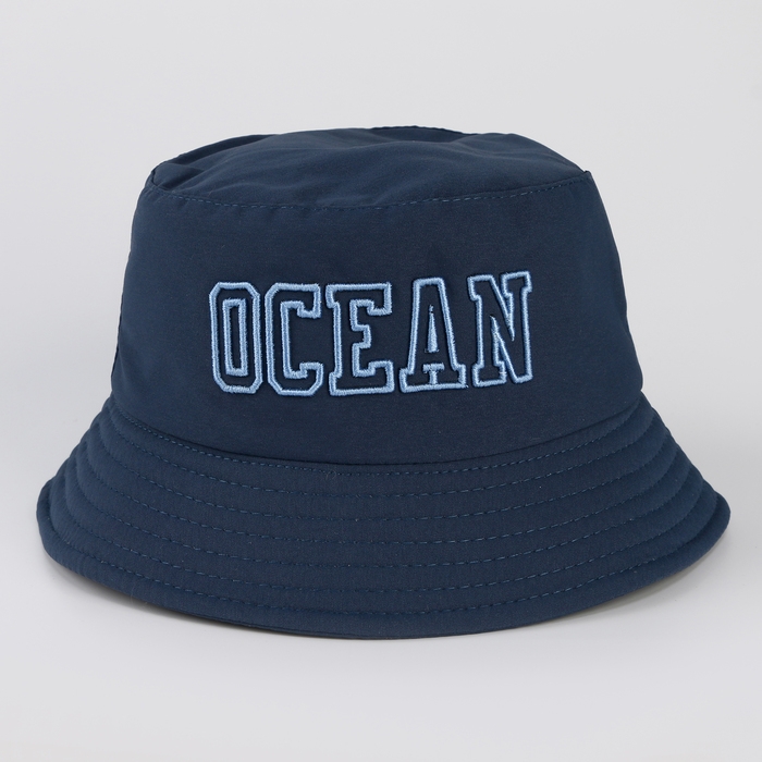 Панама детская для мальчика Ocean, цвет синий, р-р 54 Панама детская для мальчика Ocean, цвет синий, р-р 54