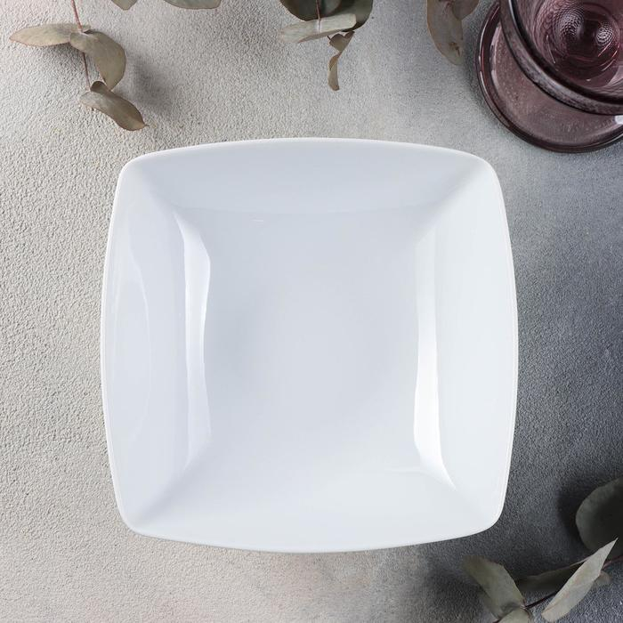 Салатник квадратный «Бельё», 600 мл Салатник квадратный «Бельё», 600 мл