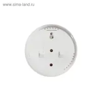 Термометр уличный, гигрометр, d=6.5 см, белый