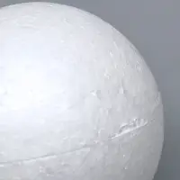 Шар из пенопласта для поделок и творчества, 1 шт., 12 см