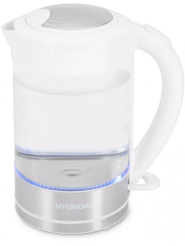 Чайник HYK-G9990 1,5л 2000Вт белый (стекло) Чайник HYK-G9990 1,5л 2000Вт белый (стекло)