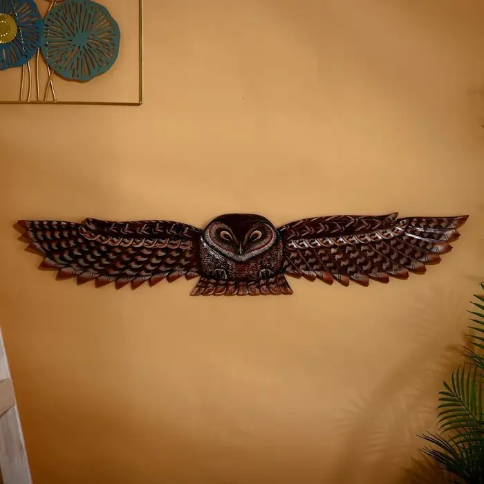 Панно  Панно "Парящая сова" албезия 100 см