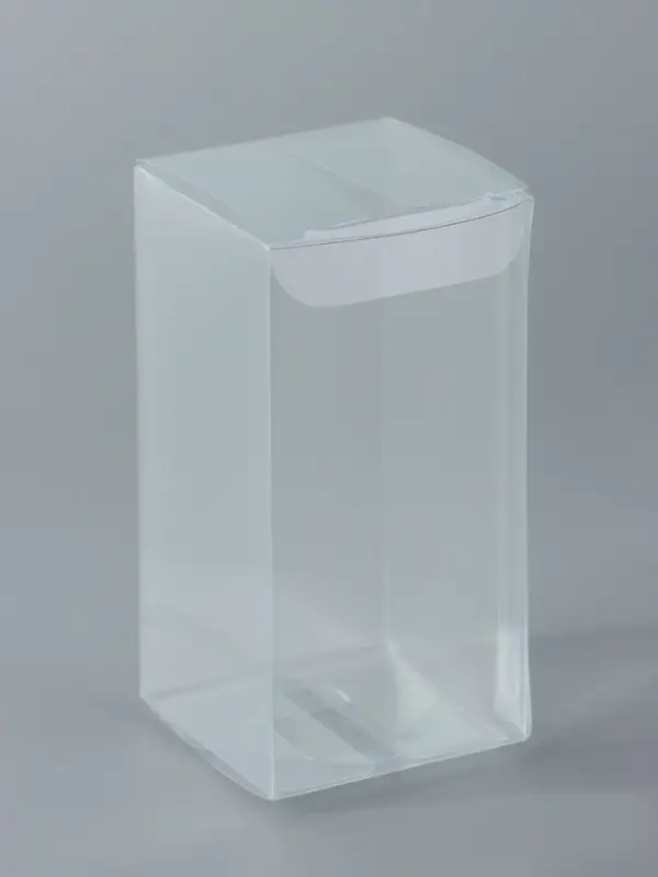 Складная прозрачная коробка из PVC, для упаковки подарков, 5&times;5&times;10 см