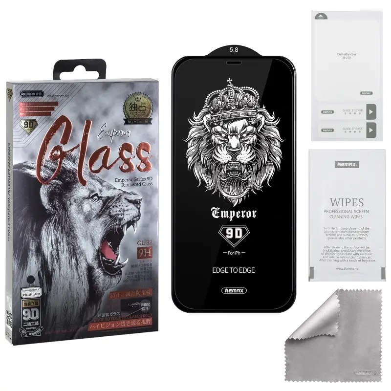 Защитное стекло для iPhone 11 Pro/XS/X 9D Emperor Series GL-32 REMAX