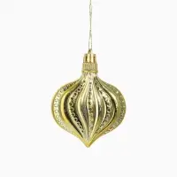 Ёлочные игрушки набор 16 шт. &laquo;Ярмарка волшебства&raquo; 8 см, золото