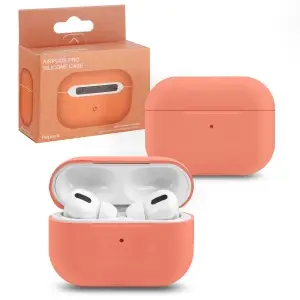 Чехол для AirPods Pro Silicone Papaya