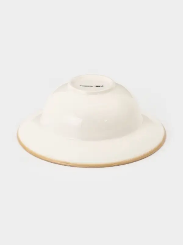 Тарелка для пасты Magistro &laquo;Церера&raquo;, 400 мл, d=19.5 см, фарфор, оранжевая