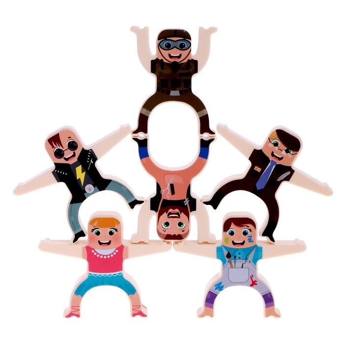 Развивающий набор «Весёлые человечки», баланс, профессии Развивающий набор «Весёлые человечки», баланс, профессии