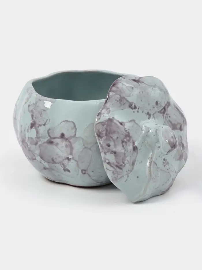 Горшок для запекания Борисовская керамика «Тыква», 600 мл, серый Горшок для запекания Борисовская керамика «Тыква», 600 мл, серый