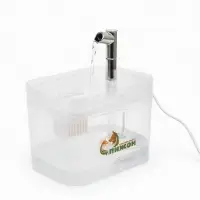 Фонтан для кошек и собак 1,5 л, 16,5 х 13 х 12 см, евророзетка, прозрачный Фонтан для кошек и собак 1,5 л, 16,5 х 13 х 12 см, евророзетка, прозрачный