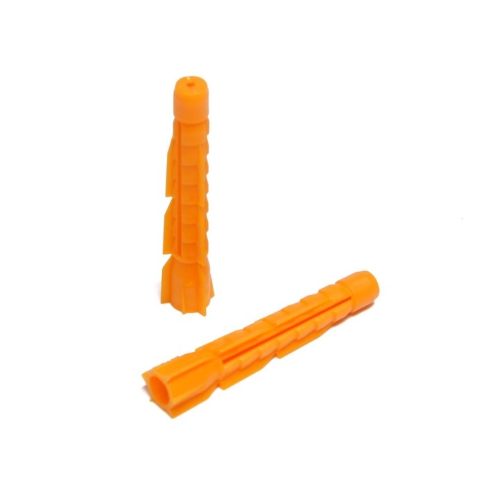 Дюбель ТУНДРА, универсальный, без бортика, полипропиленовый, 6x42 мм, 1000 шт Дюбель ТУНДРА, универсальный, без бортика, полипропиленовый, 6x42 мм, 1000 шт