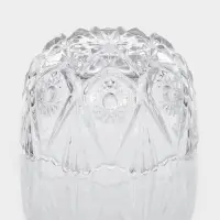Сахарница &laquo;Льдинка&raquo;, 80 мл, 6.5&times;9 см, стекло, прозрачная