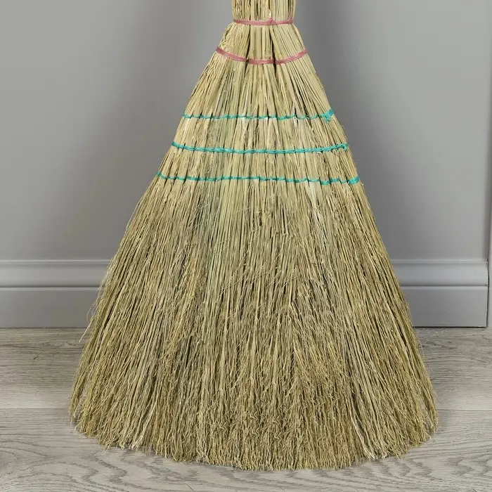 Веник 3-х лучевой 3-х прошивной «Сорго», 380 гр, 85 см