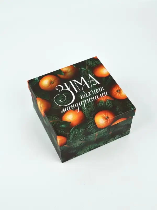 Набор подарочных коробк 6 в 1 «Яркие мандарины», 10×10×6–20×20×11 см Набор подарочных коробк 6 в 1 «Яркие мандарины», 10×10×6–20×20×11 см