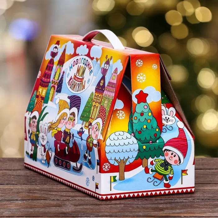 Подарочная коробка "Мои любимые каникулы", 17,5 х 25 х 12,5 см