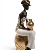 Фигурка декоративная &laquo;Африканка с кувшином&raquo;, 7&times;12.5&times;27 см