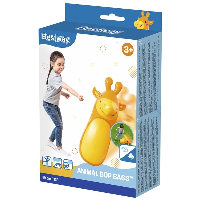 Игрушка для боксирования надувная «Животные», 89 см, от 3 лет, цвет МИКС, 52152 Bestway Игрушка для боксирования надувная «Животные», 89 см, от 3 лет, цвет МИКС, 52152 Bestway