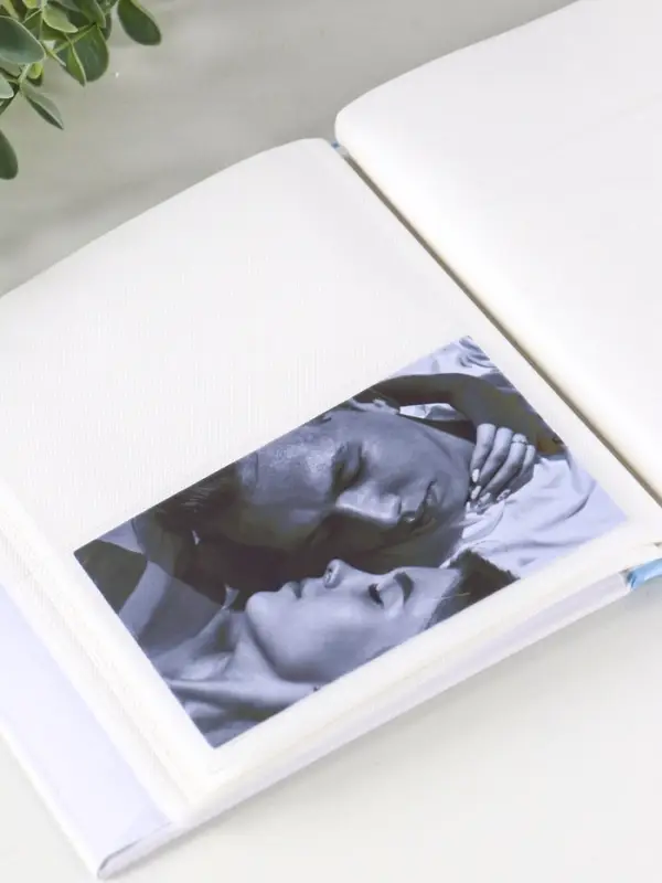 Фотоальбом "Мой малыш", голубой, 200ф 10X15см, ПП карм.