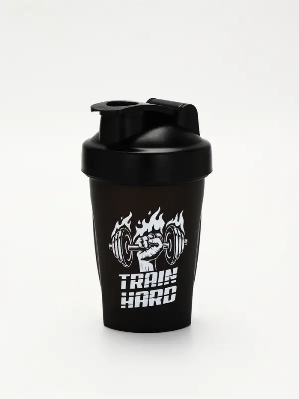 Шейкер спортивный &laquo;Усердная тренировка&raquo;, 400 мл