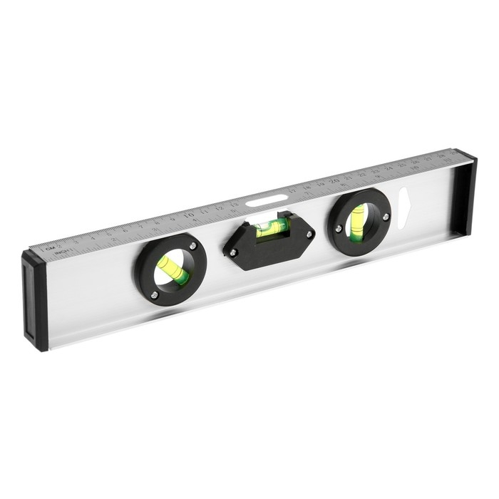 Уровень строительный ЛОМ  Уровень строительный ЛОМ "Рельс", алюминиевый, 300 мм