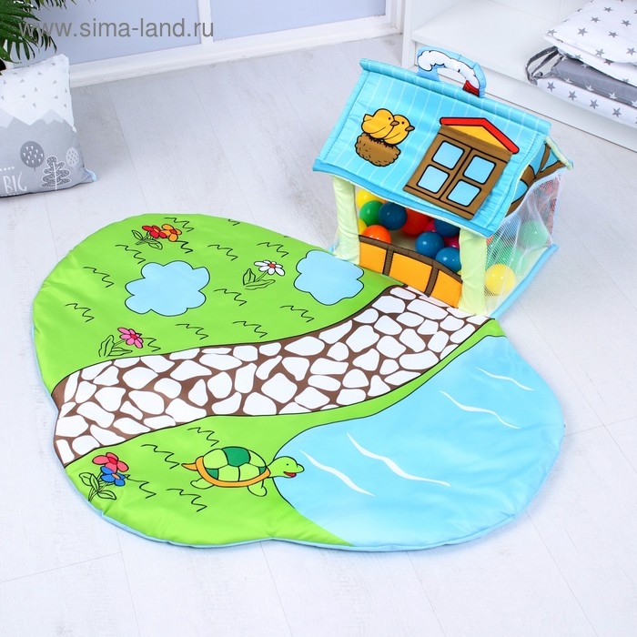 Развивающий коврик с дугами «Домик для игрушек», 93х70 см. Развивающий коврик с дугами «Домик для игрушек», 93х70 см.