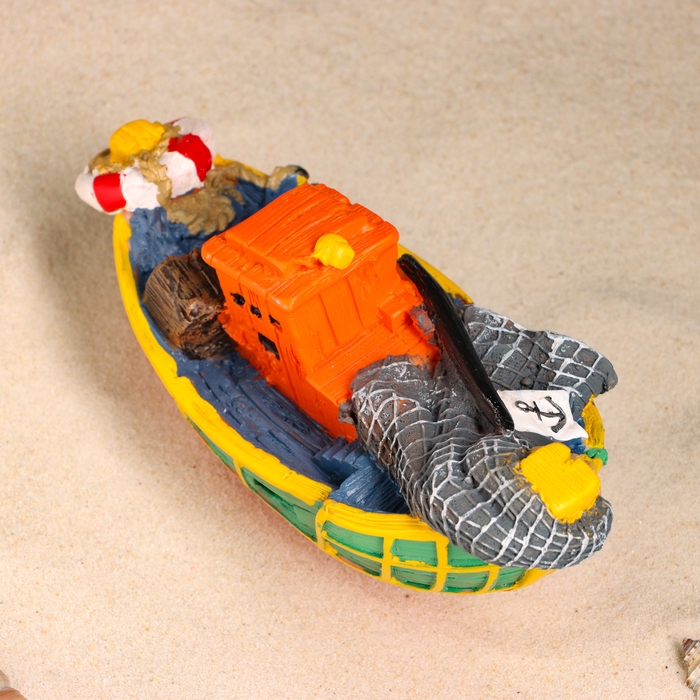 Корабль сувенирный  Корабль сувенирный "Рыбацкое судно" 16*7*7см