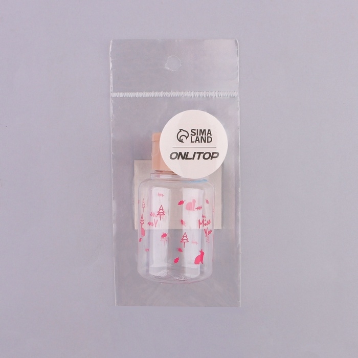 Бутылочка для хранения, 70 мл, цвет МИКС Бутылочка для хранения, 70 мл, цвет МИКС