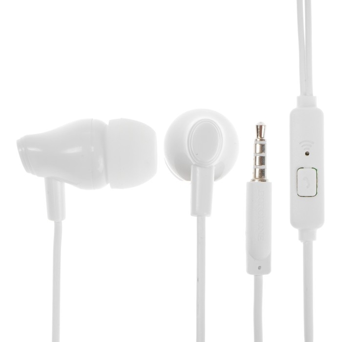 Наушники Borofone BM61 Wanderer, вакуумные, микрофон, Jack 3.5 мм, кабель 1.2 м, белые Наушники Borofone BM61 Wanderer, вакуумные, микрофон, Jack 3.5 мм, кабель 1.2 м, белые