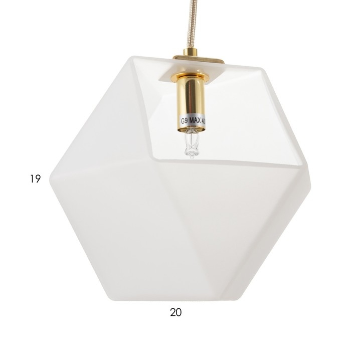 Светильник BayerLux Светильник BayerLux "Кристи" 3хG9 черный 78х20х20-100 см