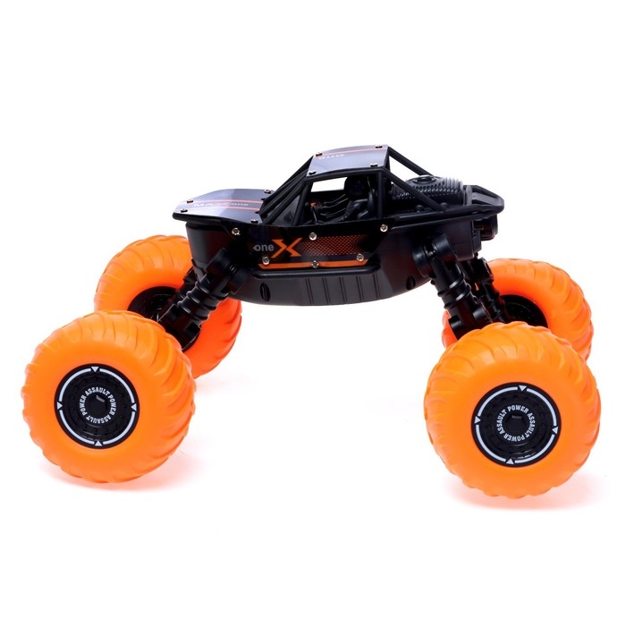 Джип радиоуправляемый «Акробат», выполняет трюки, работает от аккумулятора, цвет черный Джип радиоуправляемый «Акробат», выполняет трюки, работает от аккумулятора, цвет черный