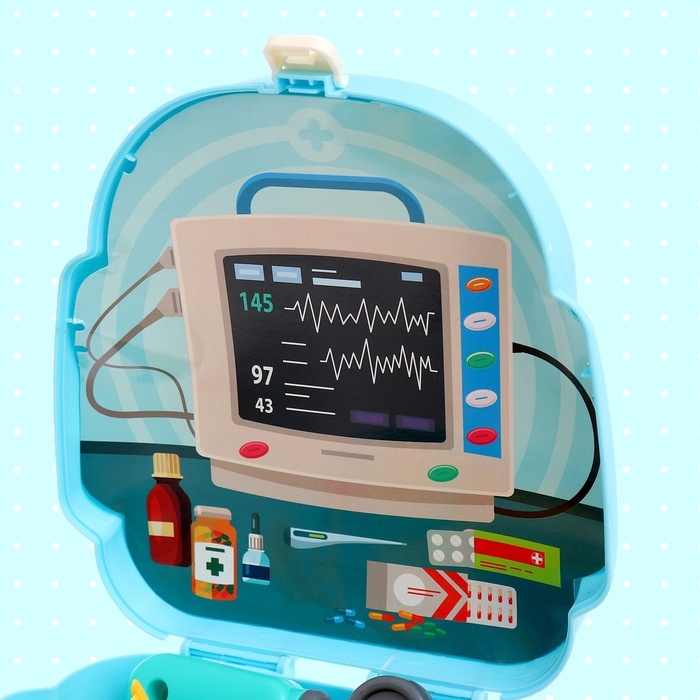Игровой набор доктора «Юный врач», в чемодане Игровой набор доктора «Юный врач», в чемодане
