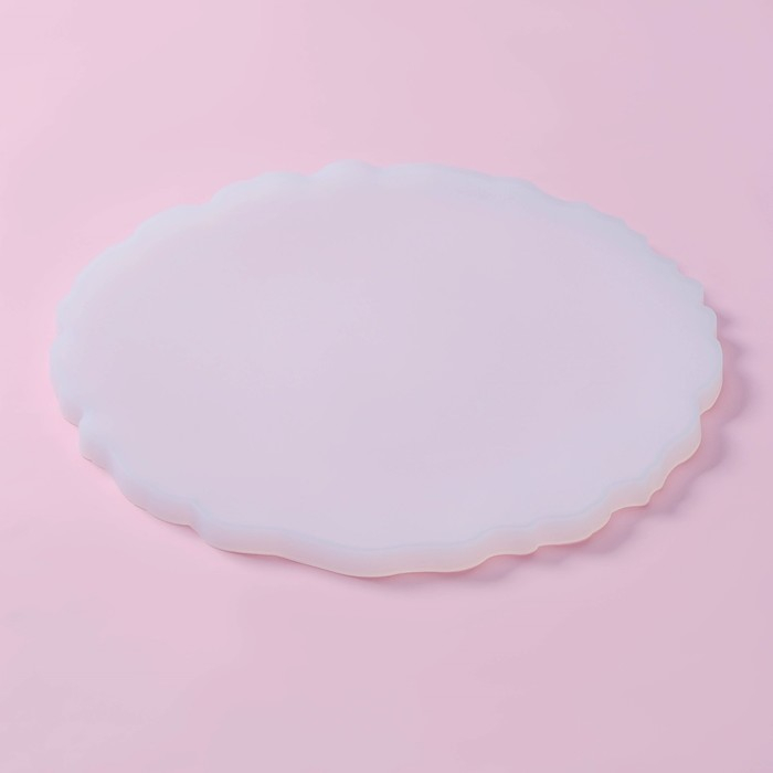 Молд Доляна «Эстель», силикон, d=34 см, прозрачный