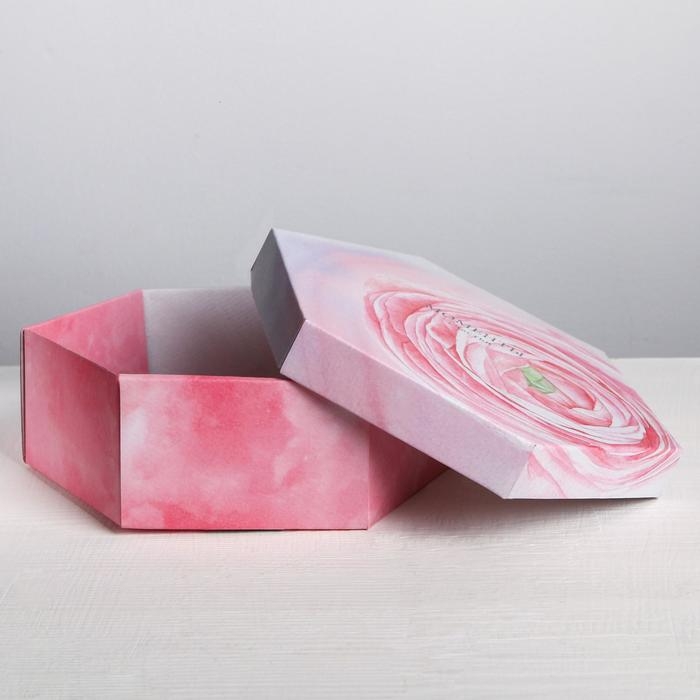 Коробка подарочная складная, упаковка, «Моменты счастья», 26 х 22.5 х 8 см