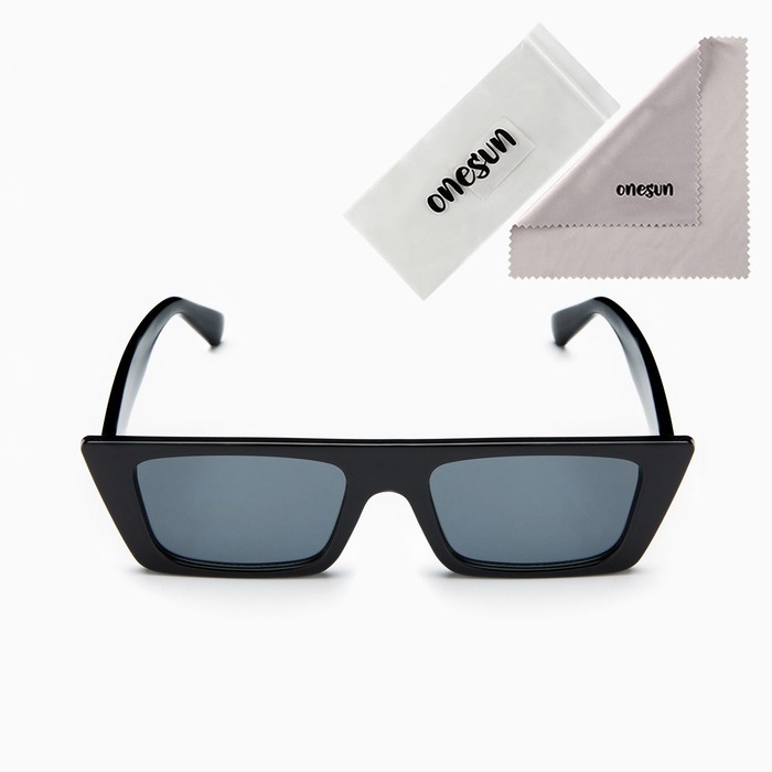 Очки солнцезащитные Очки солнцезащитные "OneSun", uv 400, дужка 14.5 см, ширина 15 см, линза 3.2 х 5.2 см