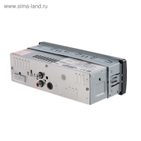 Автомагнитола Digma DCR-350G, 1DIN, 4 х 45 Вт, Bluetooth, USBx2, AUX, SD