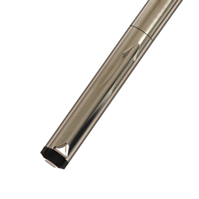 Ручка подарочная шариковая Calligrata, в кожзам футляре ПБ N, корпус серебристый Ручка подарочная шариковая Calligrata, в кожзам футляре ПБ N, корпус серебристый