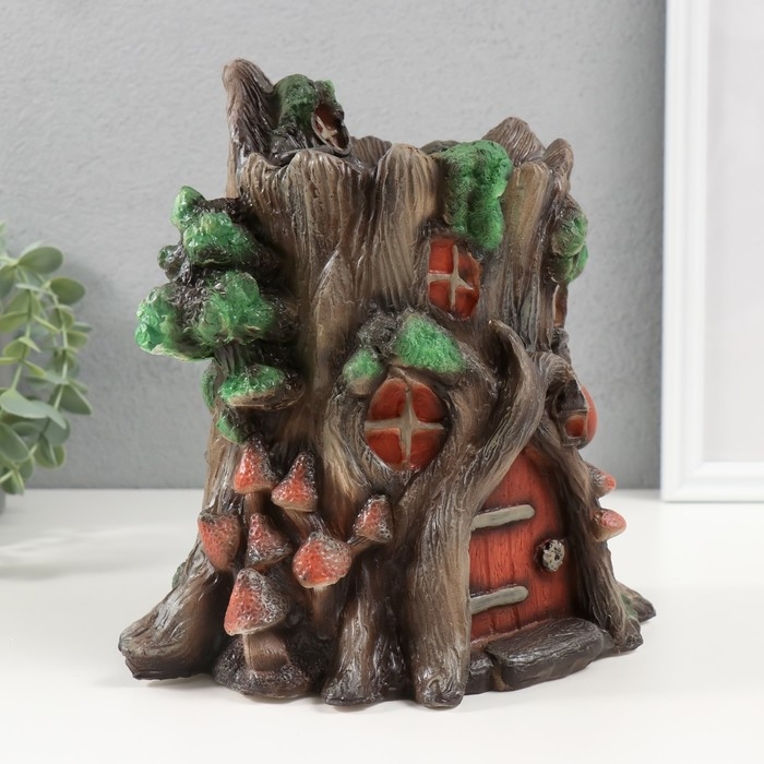 Копилка Копилка "Домик садовых троллей Пеньхаус" 21,5 х 21 х 16,5 см см.