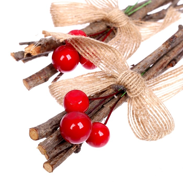 Набор декора «Веточки», 12 см Набор декора «Веточки», 12 см