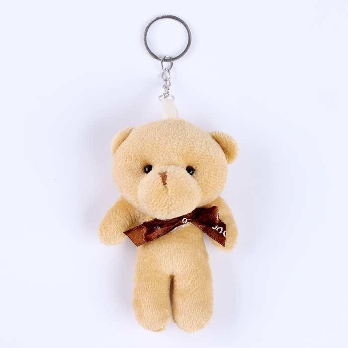 Подвеска «Мишка с бантом», цвета МИКС Подвеска «Мишка с бантом», цвета МИКС