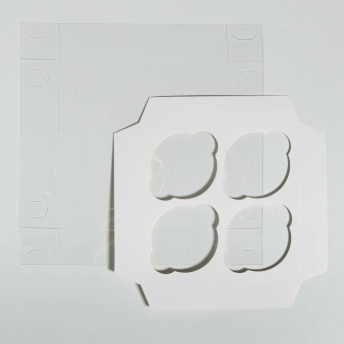 Коробка для капкейка «Счастливого Нового года!», 16 х 16 х 10 см, Новый год Коробка для капкейка «Счастливого Нового года!», 16 х 16 х 10 см, Новый год