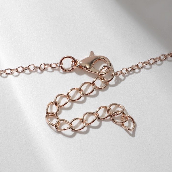 Кулон «Проекция» я тебя люблю, сердце, цвет золото, 40см