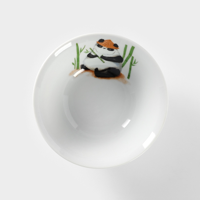 Набор детской фарфоровой посуды «Панда», 3 предмета Набор детской фарфоровой посуды «Панда», 3 предмета