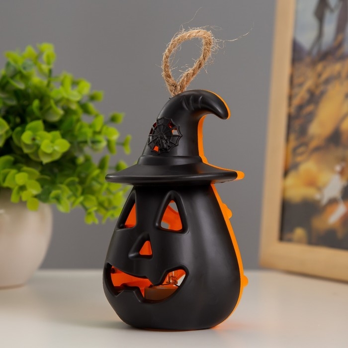 Ночник Ночник "Тыква" LED RGB 3хAG10 7х7х11 см RISALUX