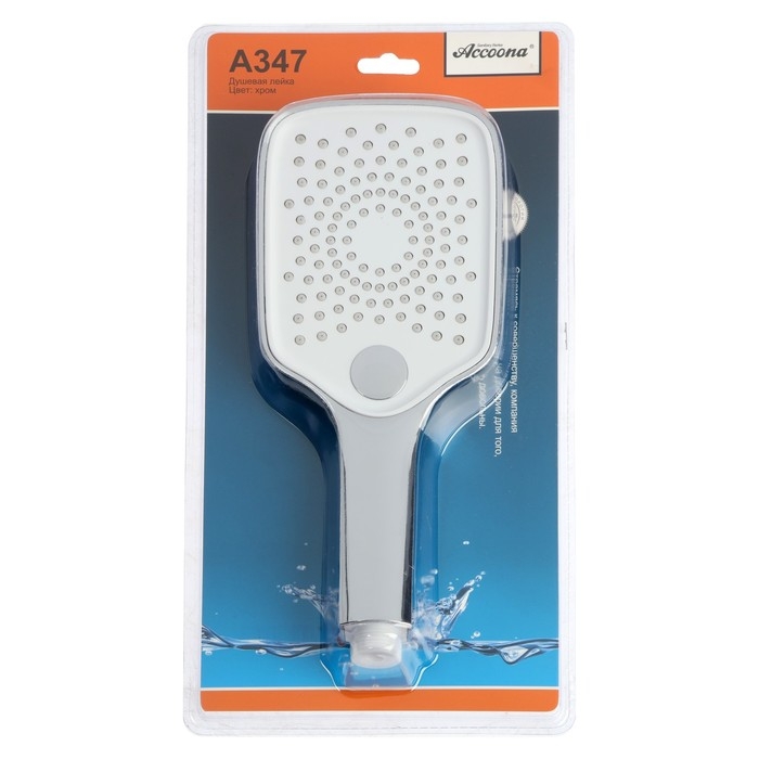 Душевая лейка Accoona A347, пластик Душевая лейка Accoona A347, пластик