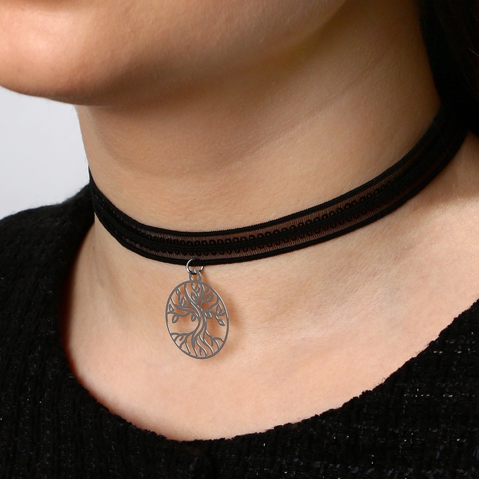 Чокер на шею «Ты совершенство» 35 см Чокер на шею «Ты совершенство» 35 см