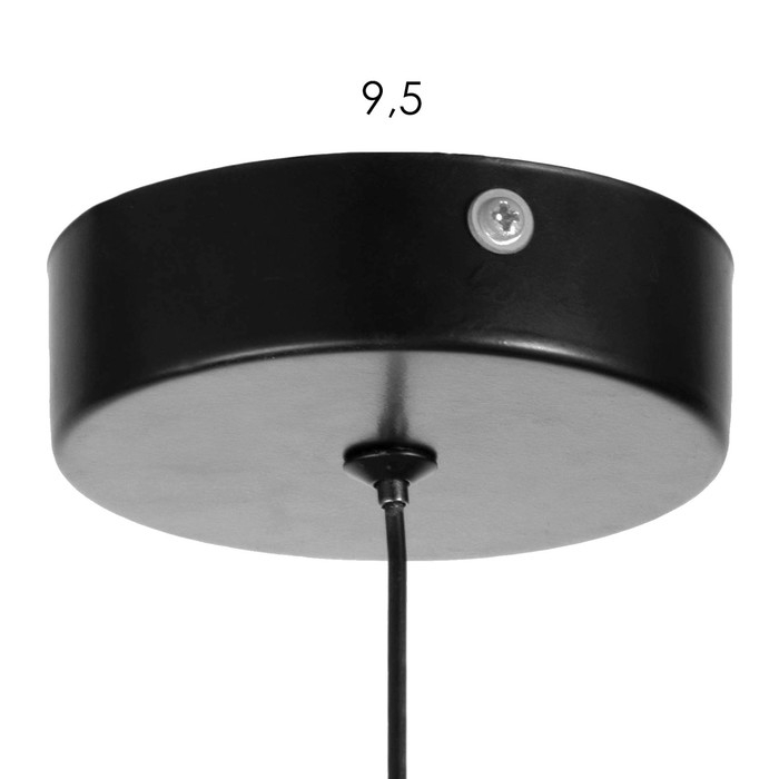 Светильник BayerLux "Звезда" LED 45Вт черный 20х43,5х45 см