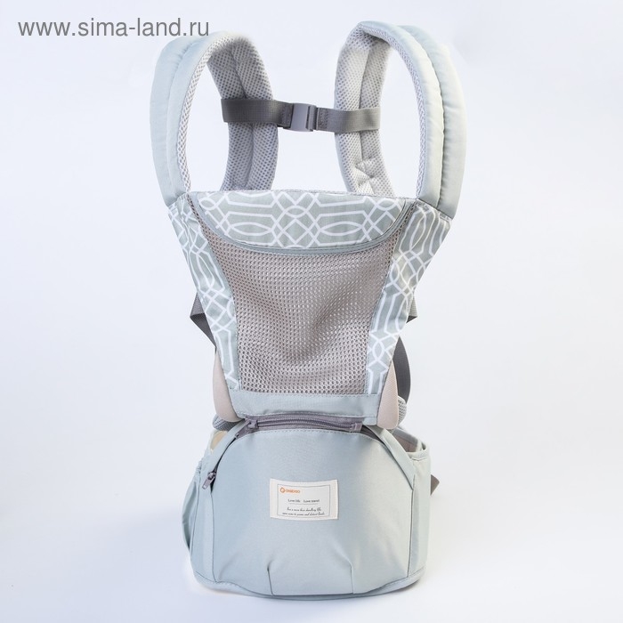 Рюкзак-кенгуру, хипсит для малыша «Абстракция», от 3 до 20 кг., цвет серый Рюкзак-кенгуру, хипсит для малыша «Абстракция», от 3 до 20 кг., цвет серый